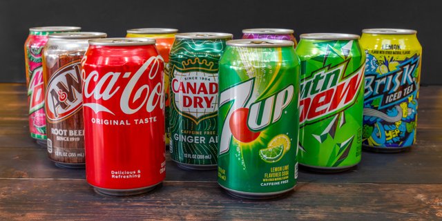 Assorted Individual Sodas