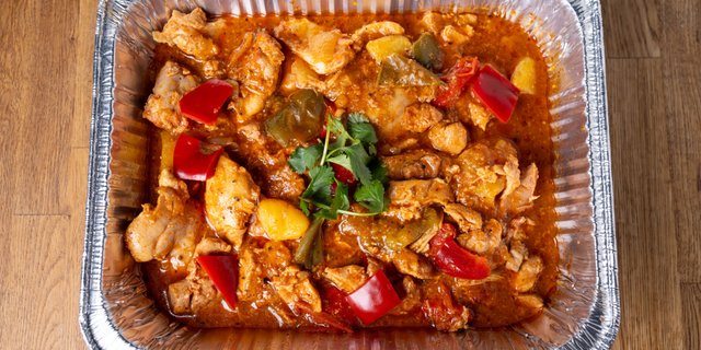 Stewed Chicken Tray