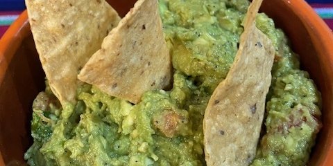 Guacamole & Chips Tray