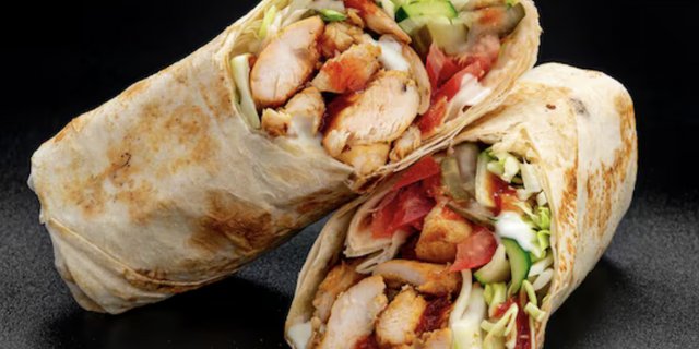 Schnitzel Wrap