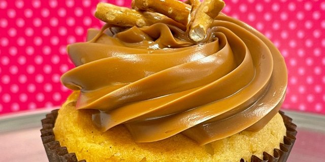 Salted Caramel Cupcake