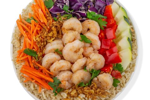 Thai Shrimp Rice Bowl