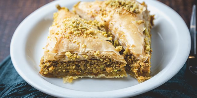 Pistachio Baklava Tray