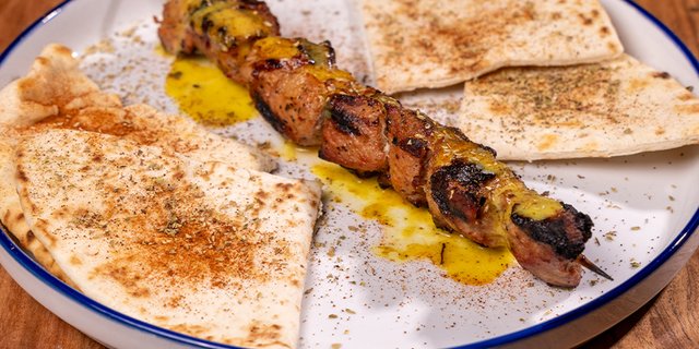Pork Souvlaki Skewers