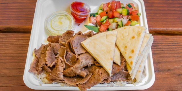 Lamb & Beef Gyro Plate