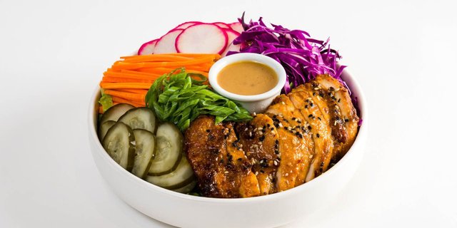 Spicy Asian Chicken Salad