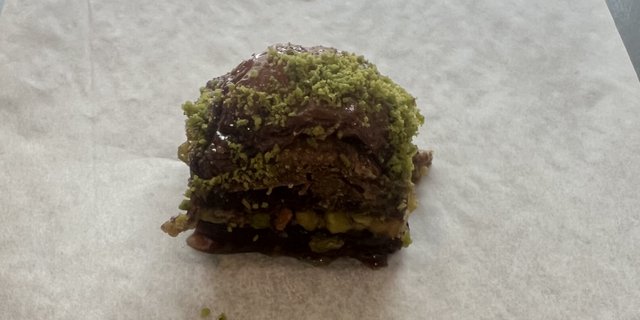 Chocolate Pistachios Baklava