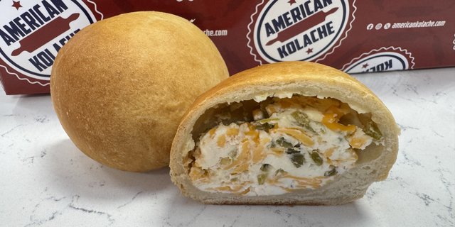 Cheddar Popper Kolache