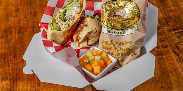 Chicken Caesar Wrap Box