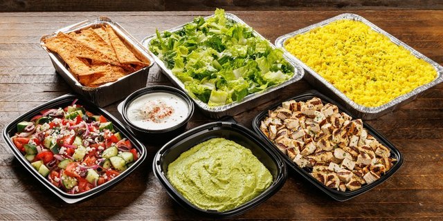 Build-Your-Own Mediterranean Chicken Meal