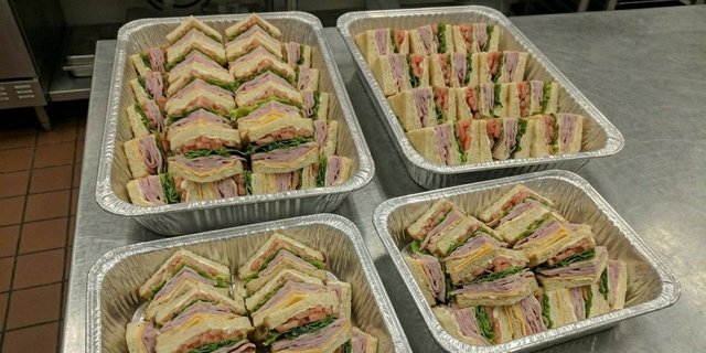 Ham & Cheese Sandwiches