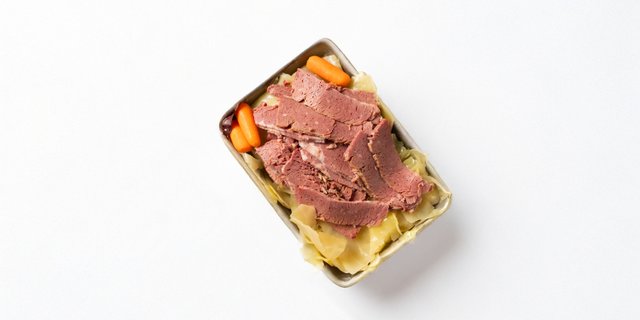 Corned Beef & Cabbage Tray