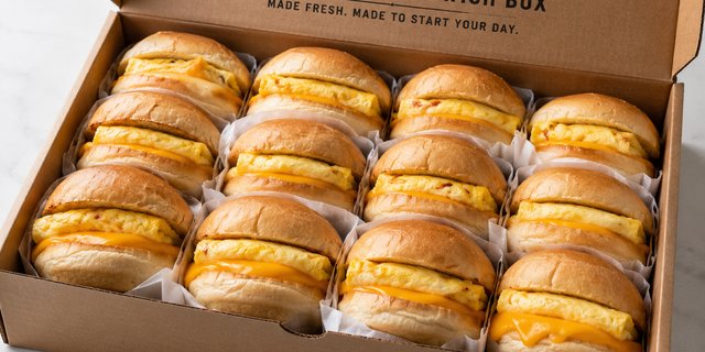 Egg & Cheese Breakfast Sandwich Box