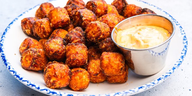 Cajun Spiced Sweet Tots