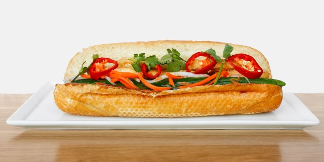 Veggie Banh Mi Sandwich