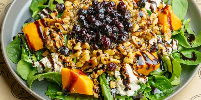 Pumpkin Spice Salad