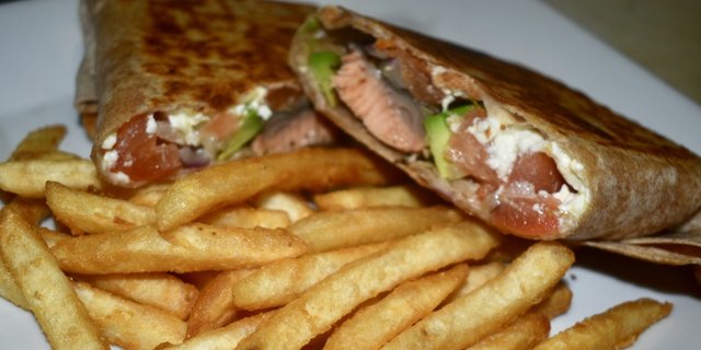 The Salmon Wrap