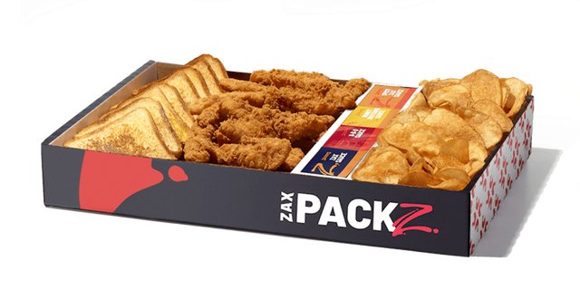 Chicken Fingerz™ & Tater Chips Zax Packz