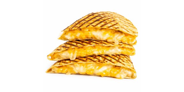 Gluten-Free Plain Cheese Quesadilla