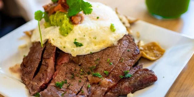 Rib Eye Steak Chilaquiles
