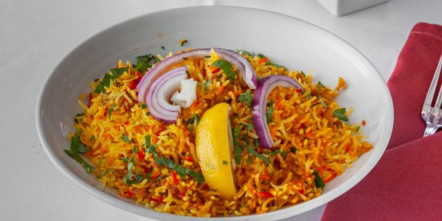 Mixed Vegetables Biryani