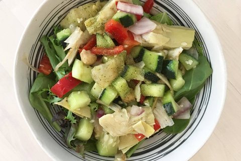 Hearty Artichoke Salad
