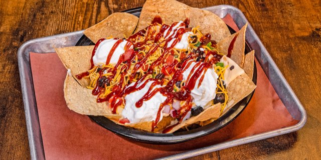 Loaded BBQ Nachos