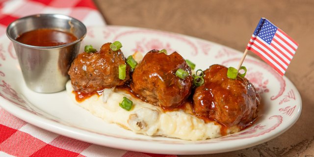 Bison Meatballs
