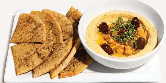 Hummus & Pita - Serves 6