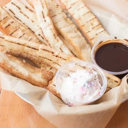 Cinnamon Sugar Pita Strips