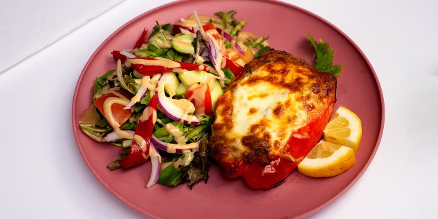 Mozzarella & Roasted Peppers