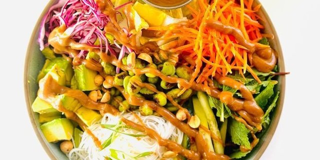 Spring Roll in a Bowl