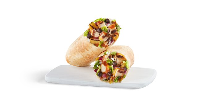 Caribbean Jerk Chicken Wrap