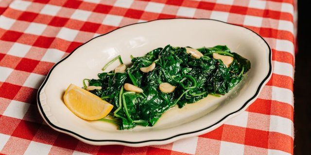 Garlic Spinach