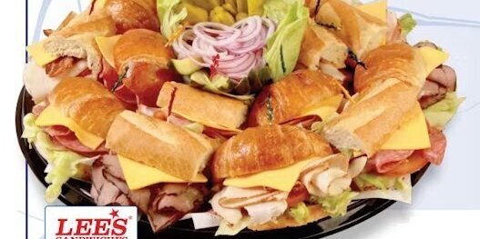 Mixed Euro Baguette & Croissant Platters