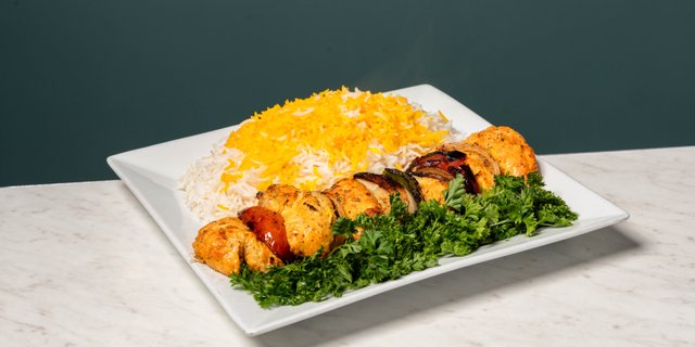 Chicken Shish Kabob Lunch