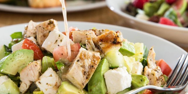 Chopped Avocado Chicken Salad