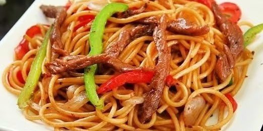 Three Delight Spaghetti Tray