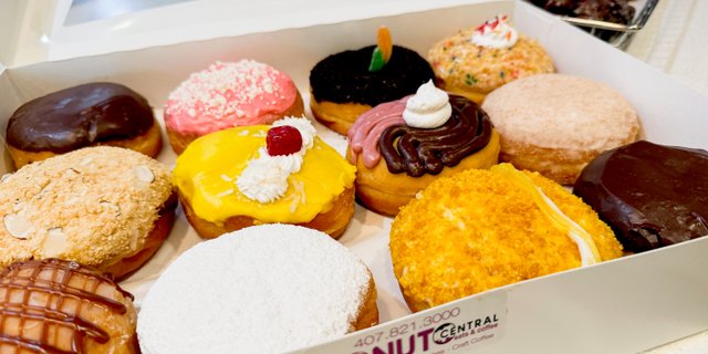Dozen Assorted Gourmet Filled Donuts