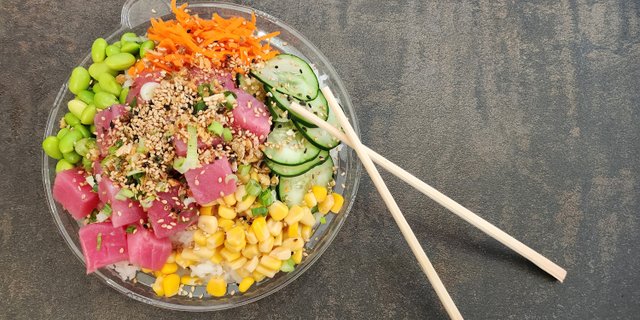 Ahi Tuna Poke Bowl