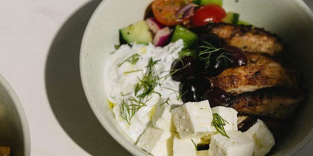BYO Chicken Souvlaki Bowl