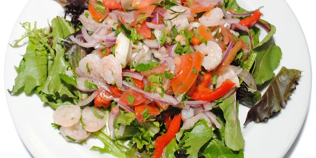 Seafood Salad Tray