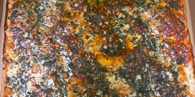 Grandma Sicilian 3 Sauce Pizza