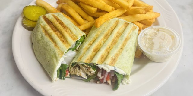 Spinach Tortilla Wrap