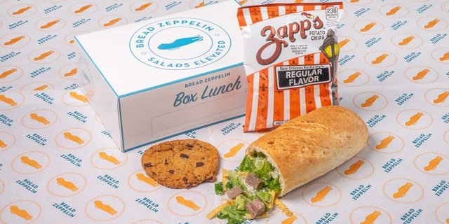Tejano Steak Zeppelin Box Lunch