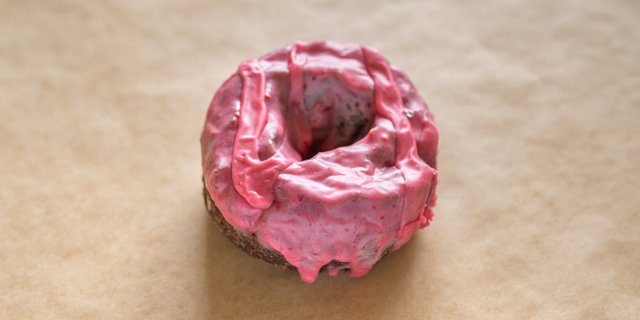Chocolate Raspberry Donut