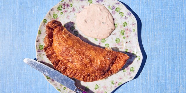 Chicken Pot Pie Empanada
