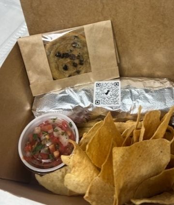 Burrito Boxed Lunch