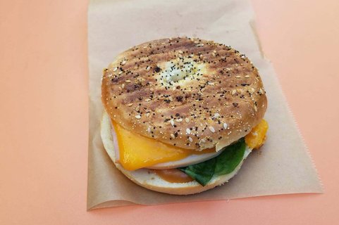 Ham & Egg Breakfast Sandwich