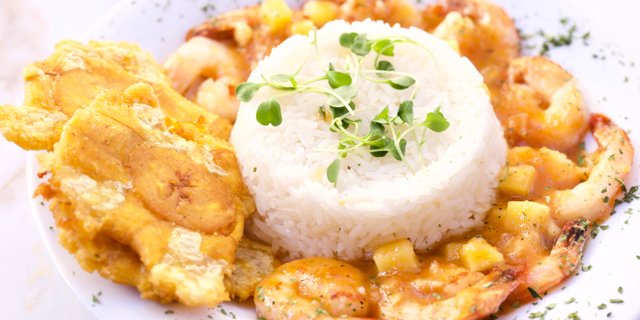 Mango-Habanero Prawns Boxed Lunch